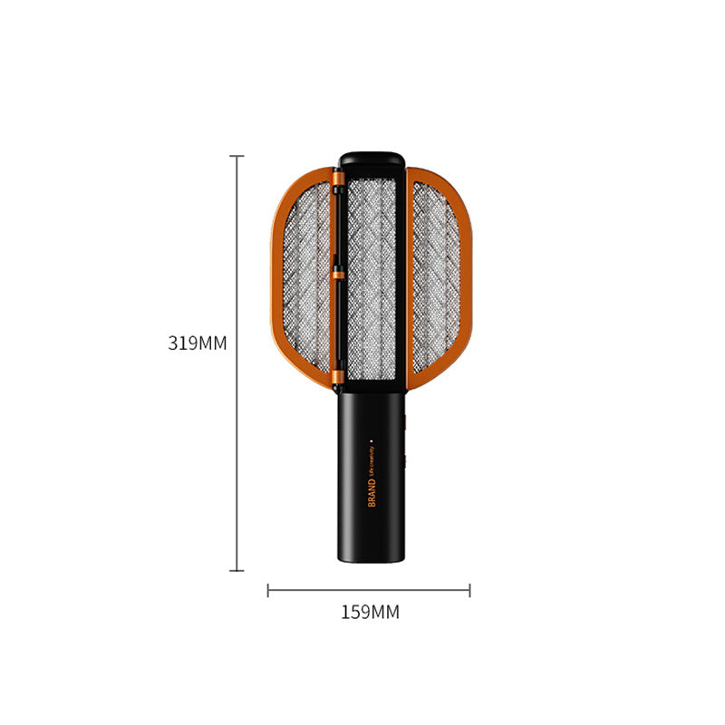 Foldable Portable Mosquito Swatter Safety Electric Shock Mosquito Killer Mute Home 365° UV Fly Trap Repellent Outdoor Bug Zapper