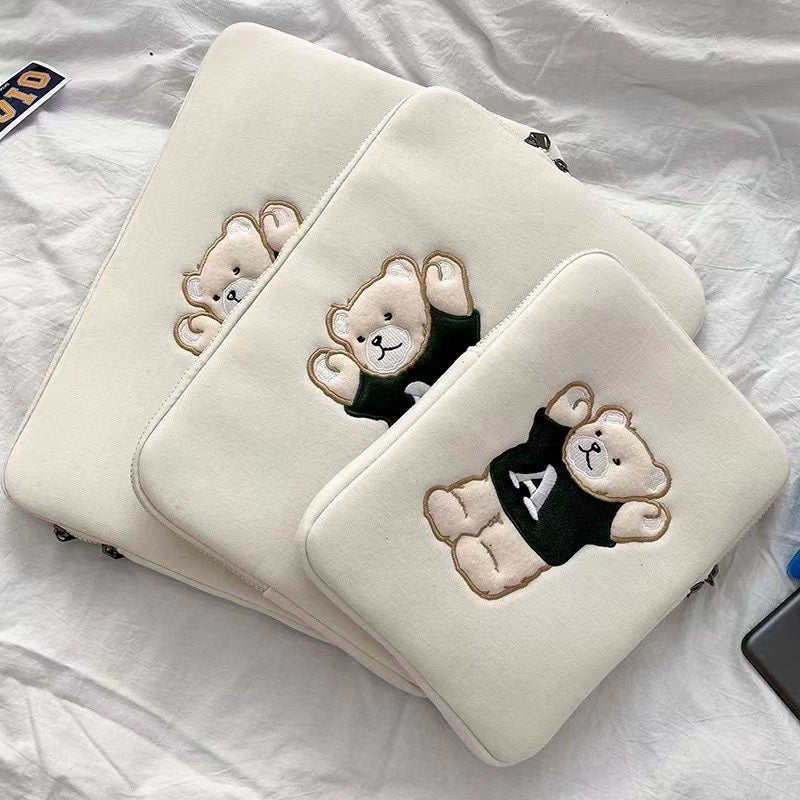 Cute Laptop Sleeves Carring Case 11 12 13 14 15 15.6 Inch Computer Bags for Macbook Ipad 9.7 10.2 10.9 Inch ASUS Laptop Sleeves
