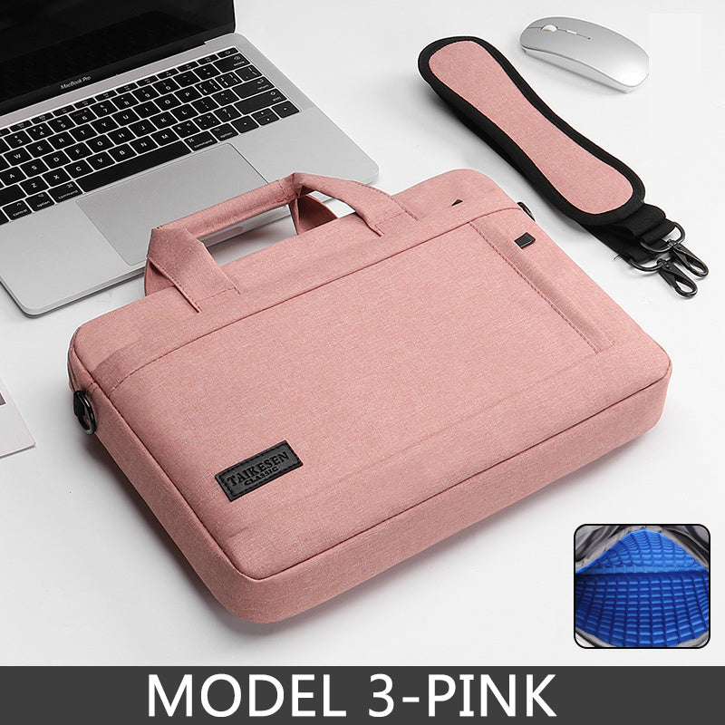 Laptop Bag Sleeve Case Protective Shoulder Carrying Case For pro 13 14 15.6 17 inch Macbook Air ASUS Lenovo Dell Huawei handbag