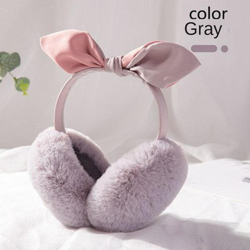 Earmuffs Women's Warm Winter Student Earmuffs Korean Cute Earmuffs Winter Earmuffs Plush Earmuffs Frostproof Folding