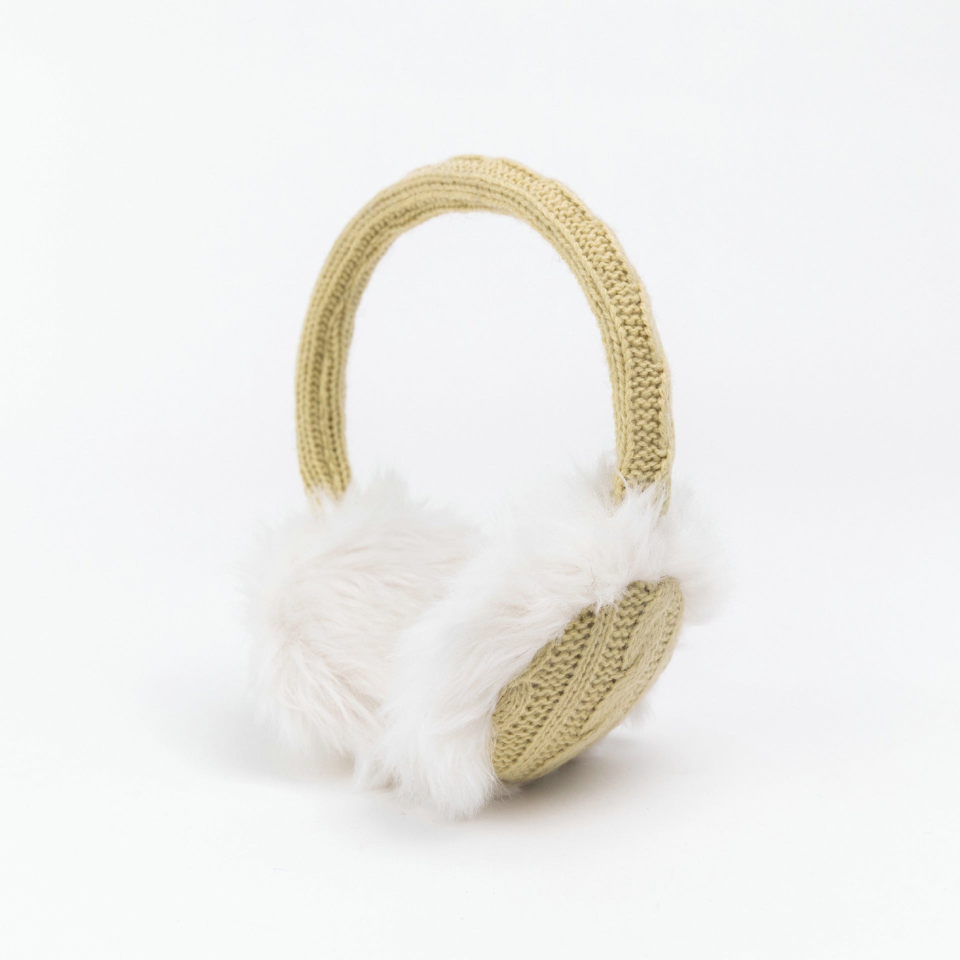 New twisted false wool earmuffs in the winter of 2022 for adults; cold and windproof; warm ears; thickened false wool fabric