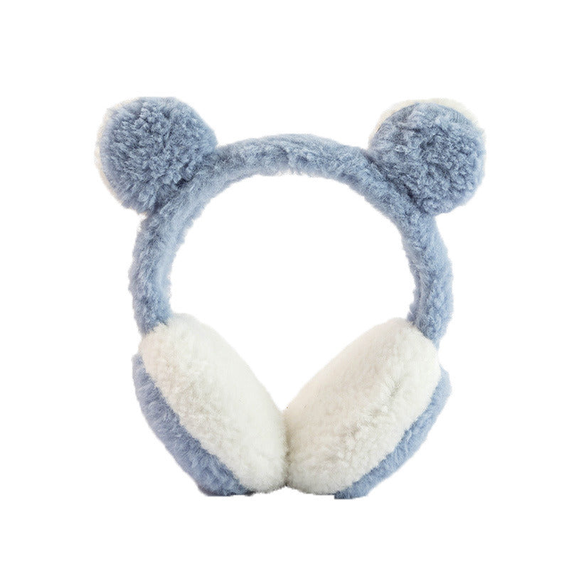 Earmuff Warmth Female Korean Cute Student Earmuff Winter Earmuff Plush Children Earmuff Antifreeze Retractable Earmuffs