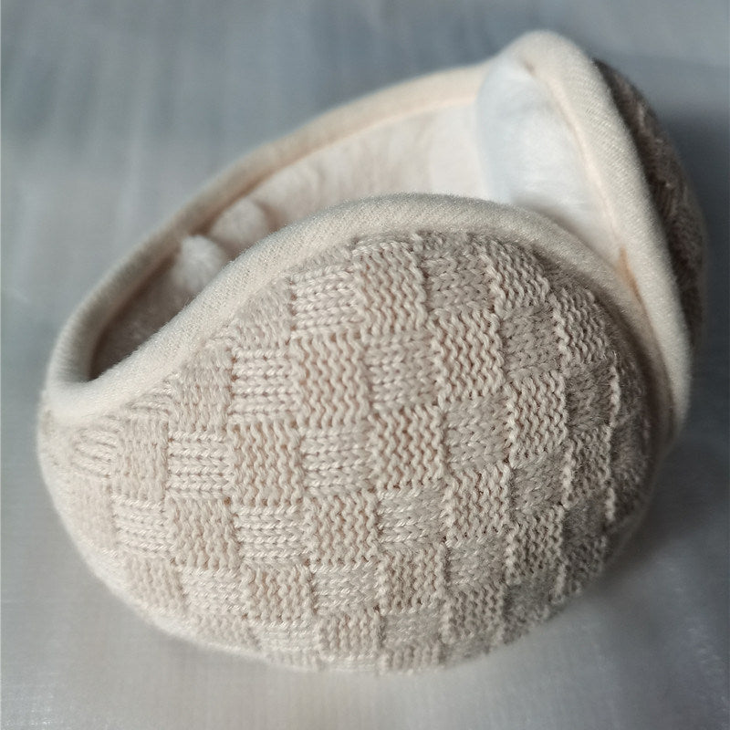 Winter Earmuffs Men's New Warm Earmuffs Women's Ear Warmer Wool Earmuffs Back Wearable Plush Earmuffs