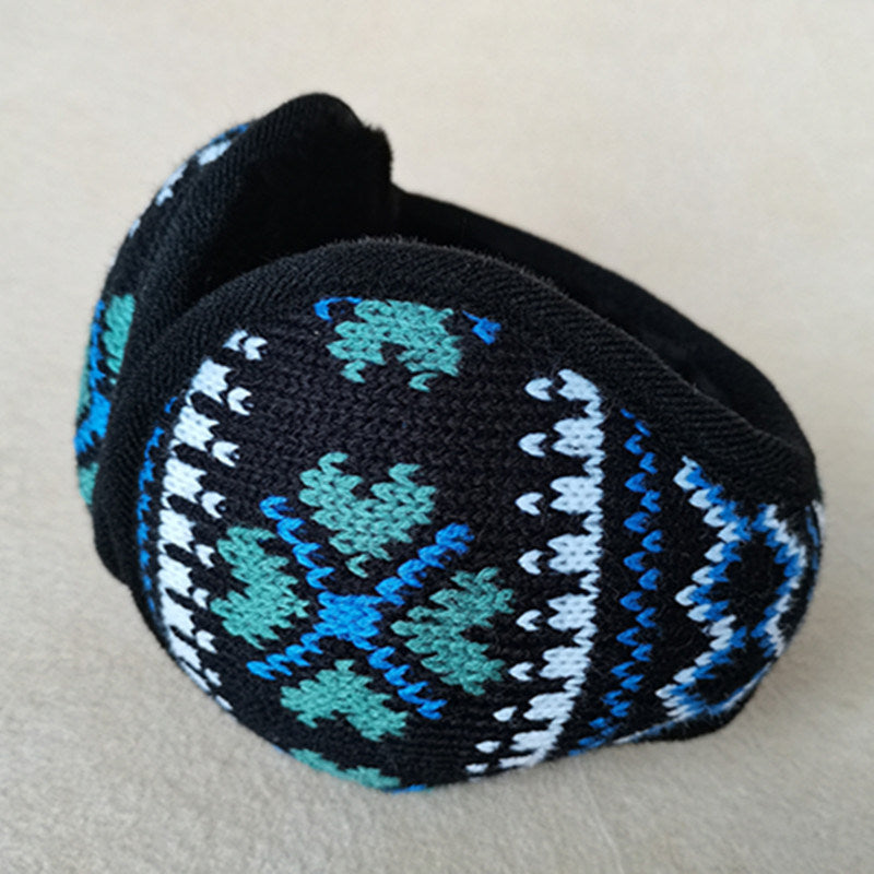 Winter Earmuffs Men's New Warm Earmuffs Women's Ear Warmer Wool Earmuffs Back Wearable Plush Earmuffs