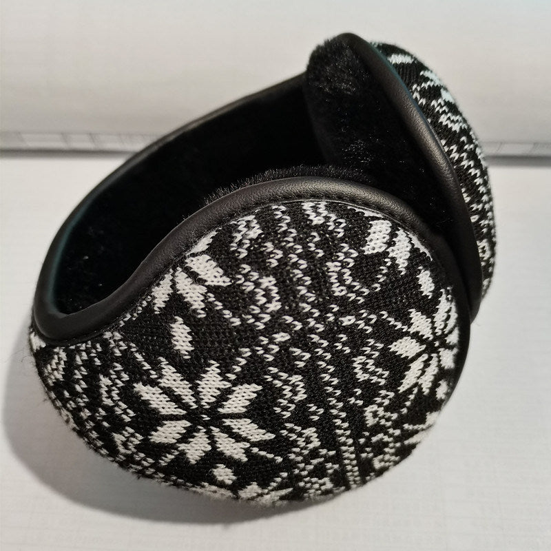 Winter Earmuffs Men's New Warm Earmuffs Women's Ear Warmer Wool Earmuffs Back Wearable Plush Earmuffs