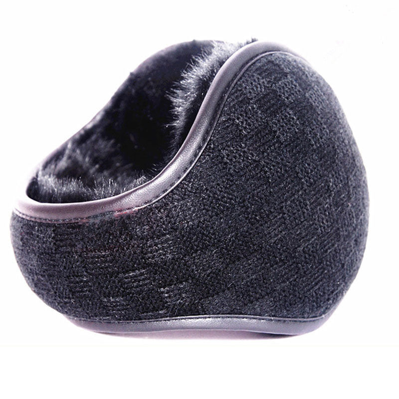 Winter Earmuffs Men's New Warm Earmuffs Women's Ear Warmer Wool Earmuffs Back Wearable Plush Earmuffs