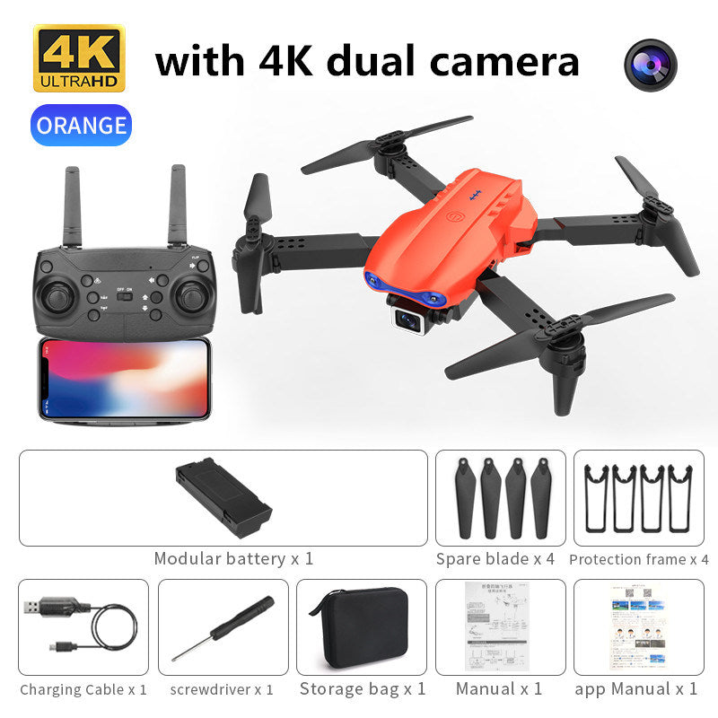 new K3 drone 4K HD dual camera foldable height keeps drone WiFi FPV 1080p real-time transmission RC Quadcopter toy PK sg906 pro