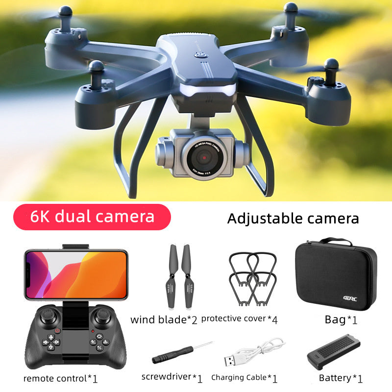 V14 2022 New Mini Drone 6k profession HD Wide Angle Camera WiFi Fpv Drone Dual Camera Height Keep Drones Camera Helicopter Toys