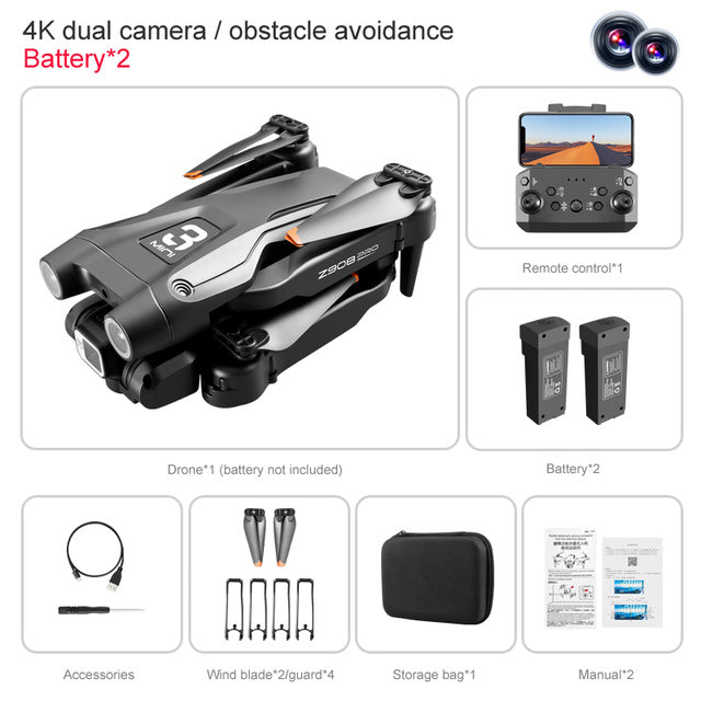 2022 NEW MiNi Drone 4K HD Camera Optical Flow Positioning 2.4G Wifi Picture Transfer Drone profesional