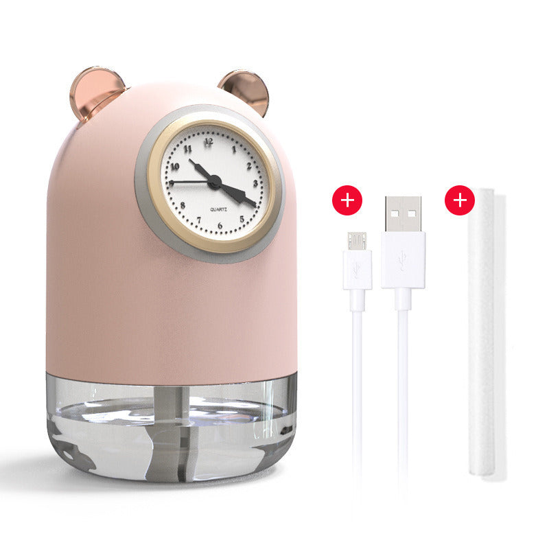 New Cute Pet Humidifier Mini Household Small Moisturizing Aromatherapy Car Creativity Air Bear USB Humidifier