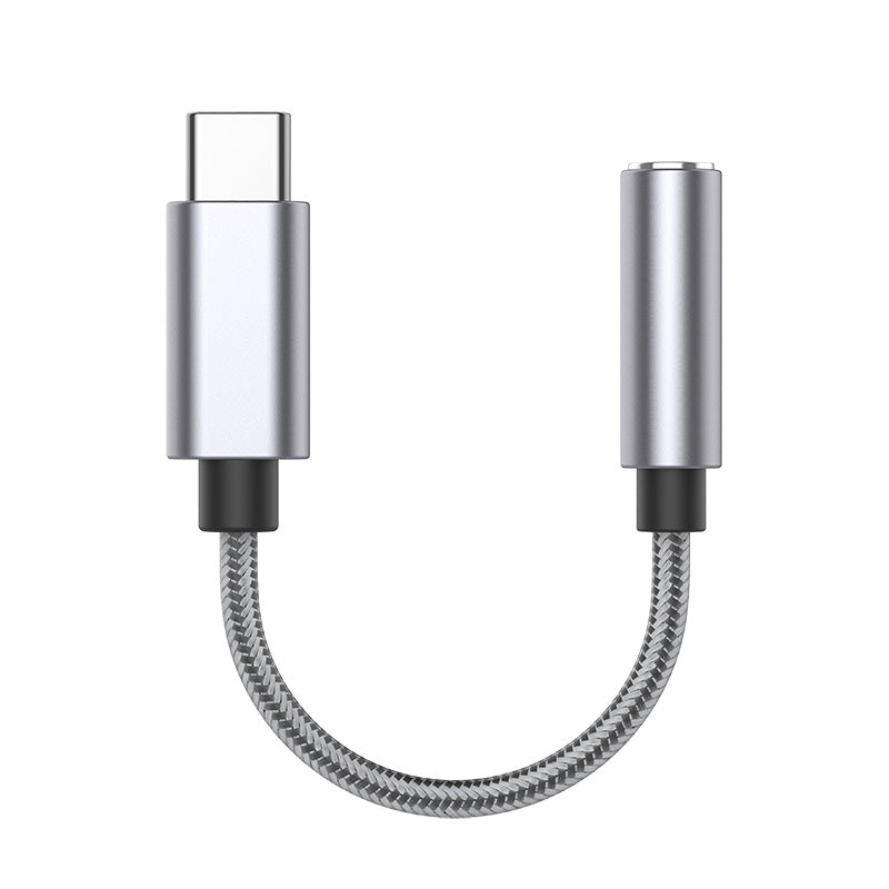 Cross-border Exclusive Type-c To 3.5mm Audio Adapter DAC Chip Headset Adapter Call Line Control