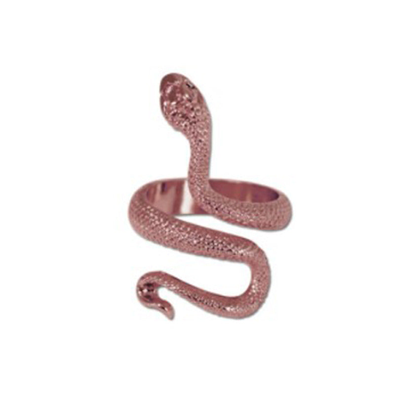 Daily Jewelry Make You Fashionable Stylish Personality Exaggerated Snake-shaped Retro Ring