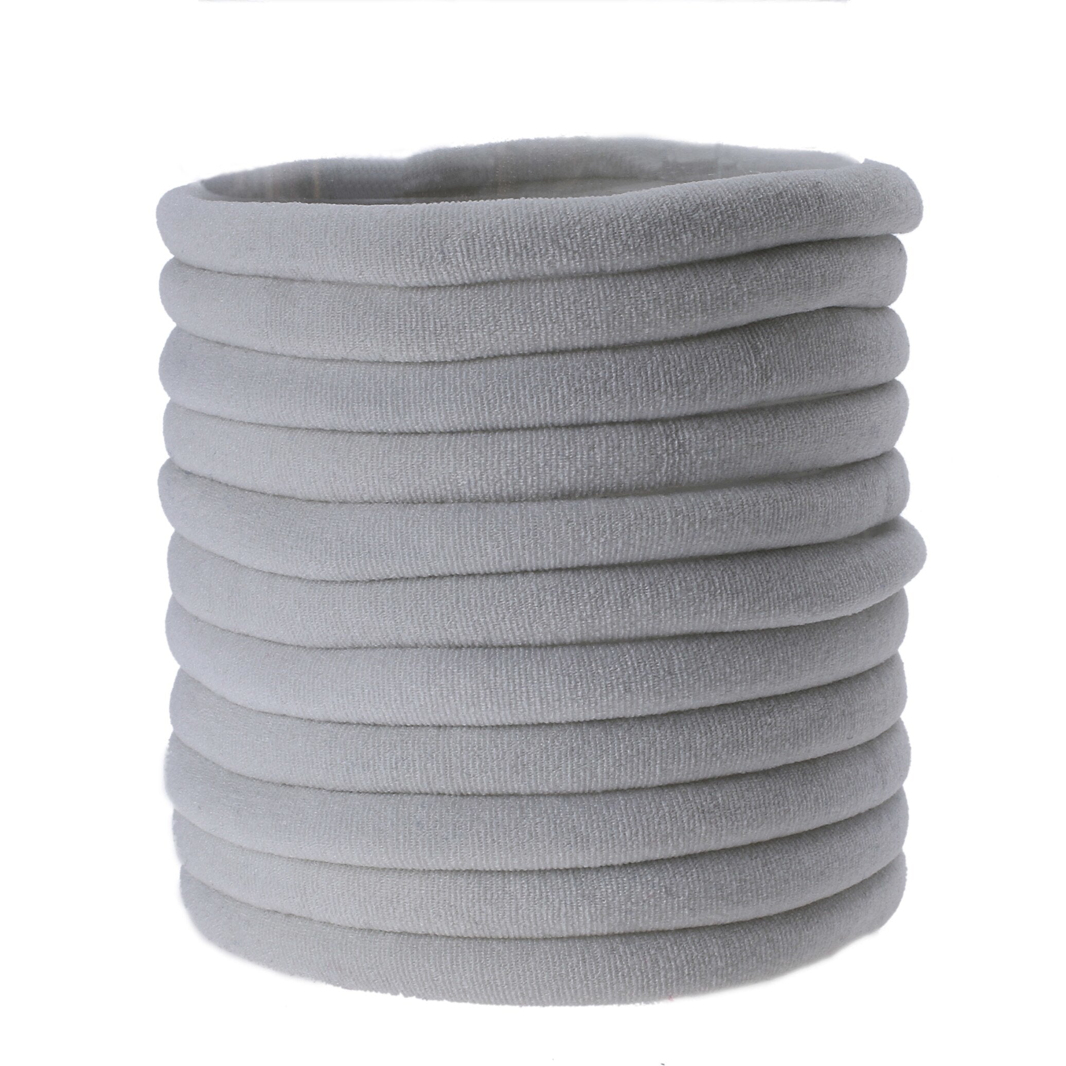 10 PCS Baby Nylon Headbands Hairbands Hair Bow Elastics For Baby Girls Newborn Infant Toddlers Kids Nude