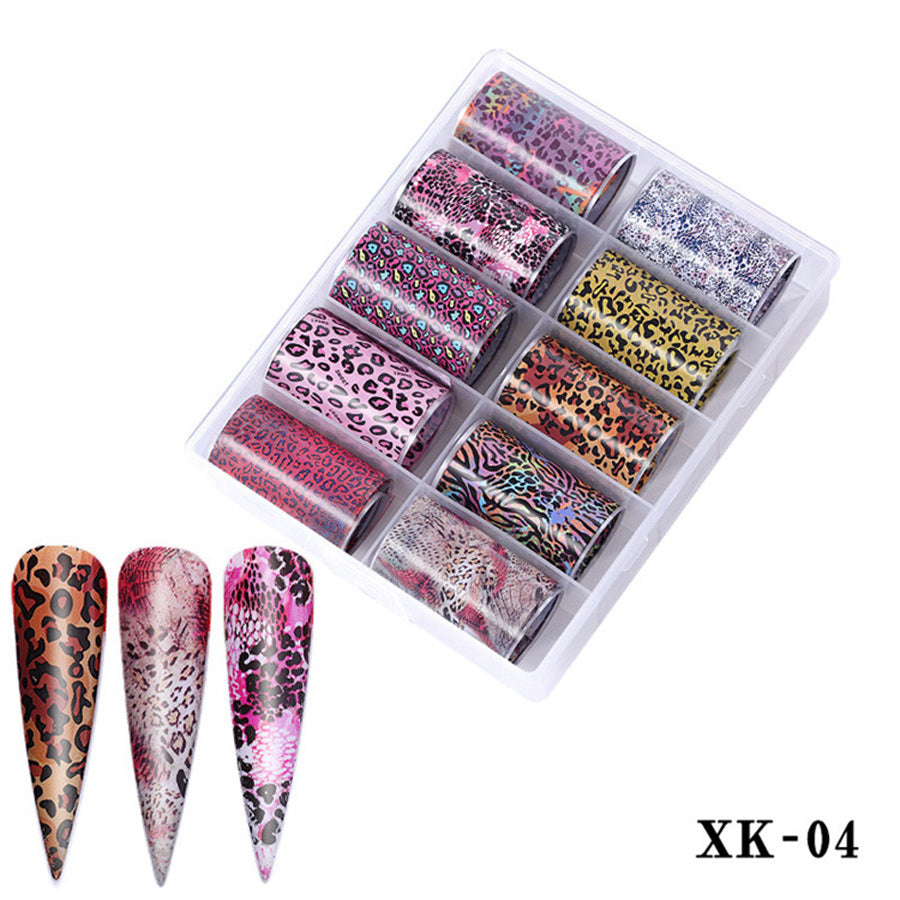 1 Box Nail art decoration starry sky sticker nail sticker nail decal