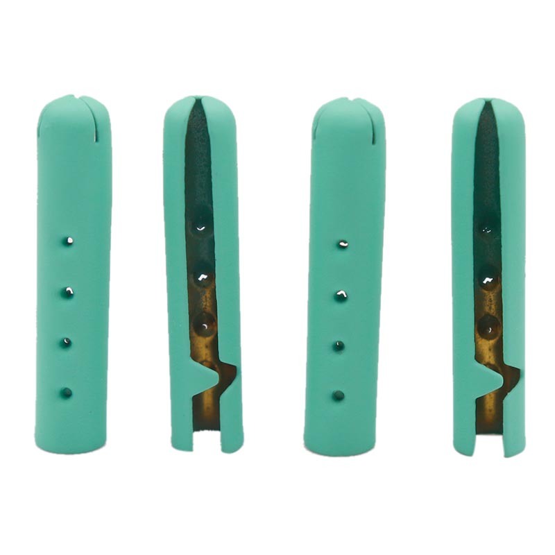 Weiou Shoelace Manufacturer High Quality Light Green And Blue Open Metal Head Match jumpmans Shoelaces