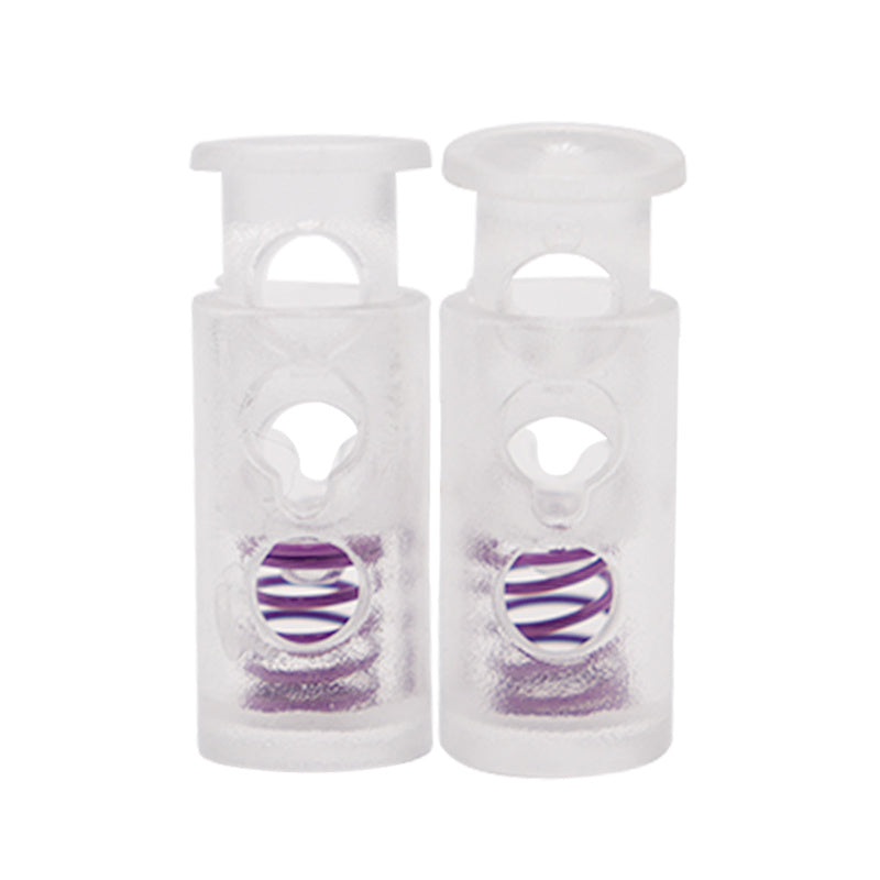 Weiou Shoe Accessories Manufacturer Support No Tie Shoelace High Quality Plastic Cylinder Shoelace Buckle