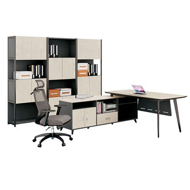 Modern style executive office desk desktop office furniture custom-made l shaped office desk