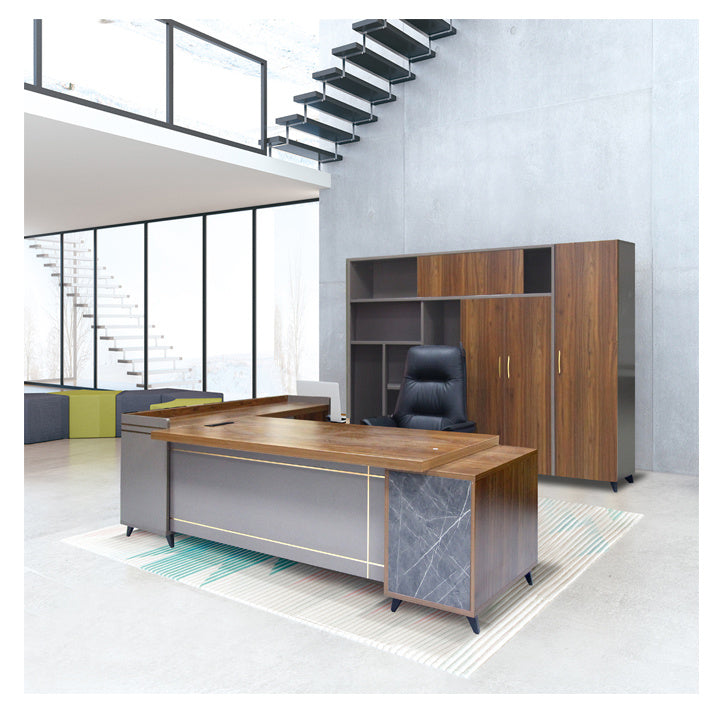 Office Furniture Chinese Office Furniture Custom-Made L Shaped Office Desk