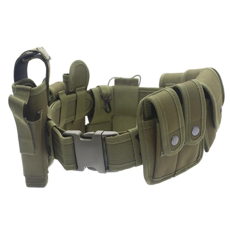 Outdoor Utility Tools Belt for Versatile Police Security Guard