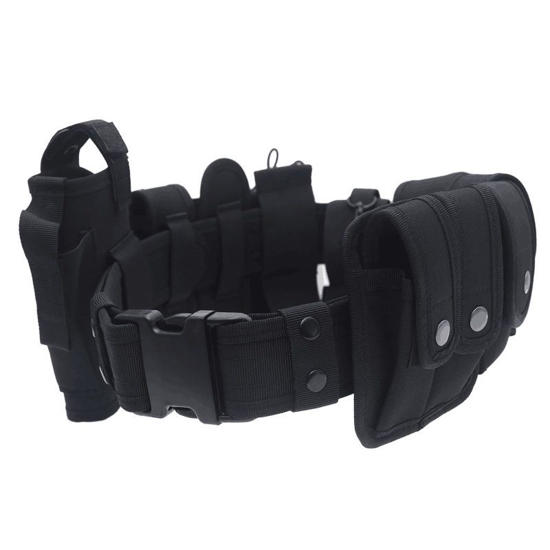 Outdoor Utility Tools Belt for Versatile Police Security Guard