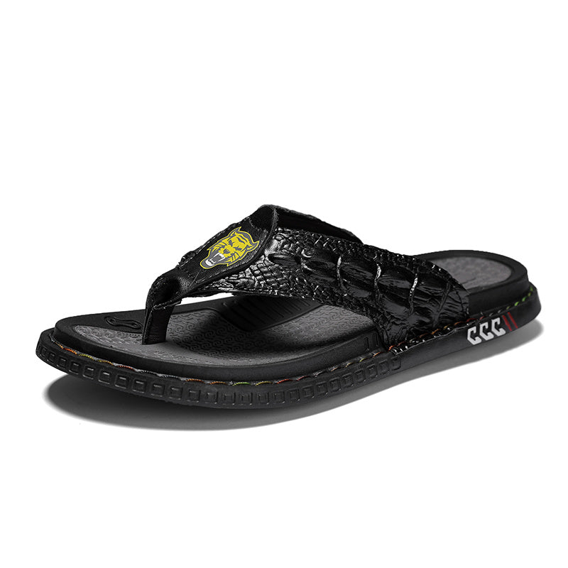 Men's summer new large size flip-flops fashion casual sandals men