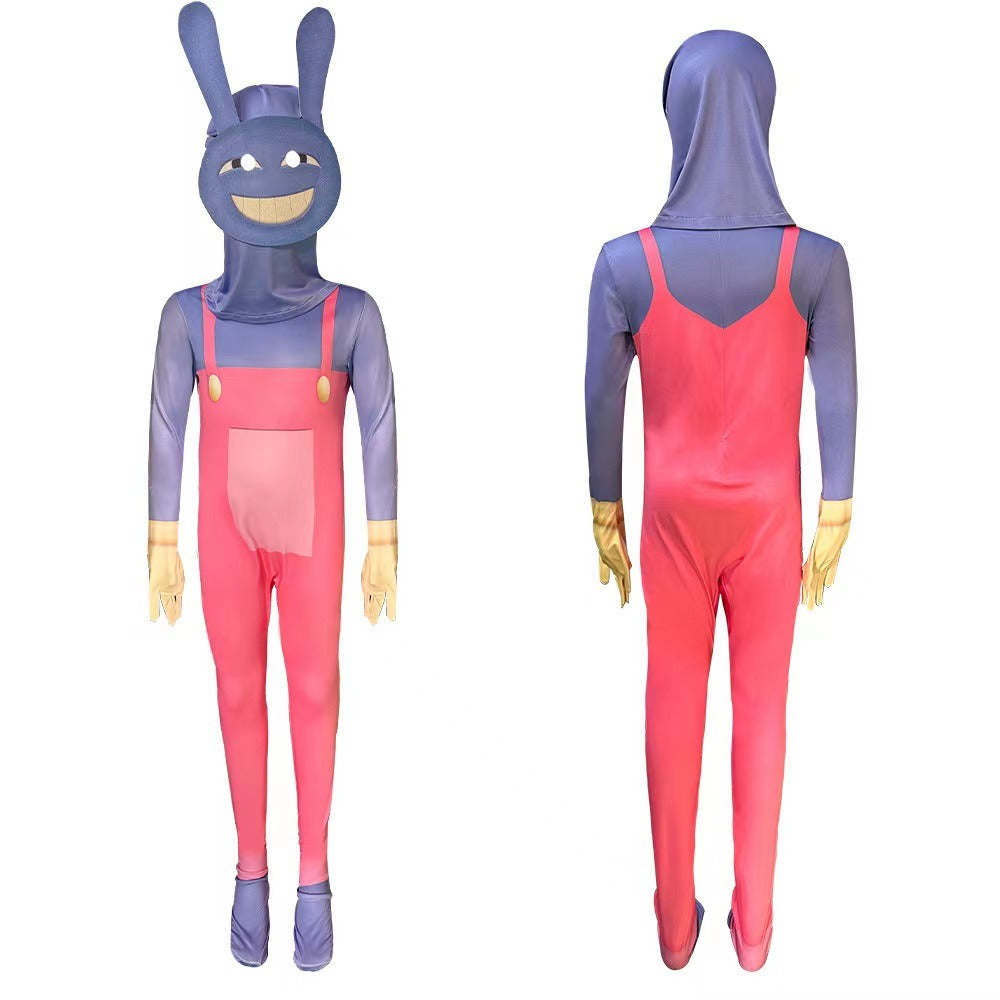 Anime Figures Circus Pomni Cosplay Costume Boys Jumpsuit Adult Birthday Gift