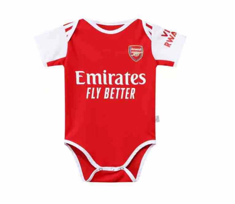 2022-2023 Unique Toddler Baby Soccer Jersey Short Sleeve Jumpsuit 6-18 Months