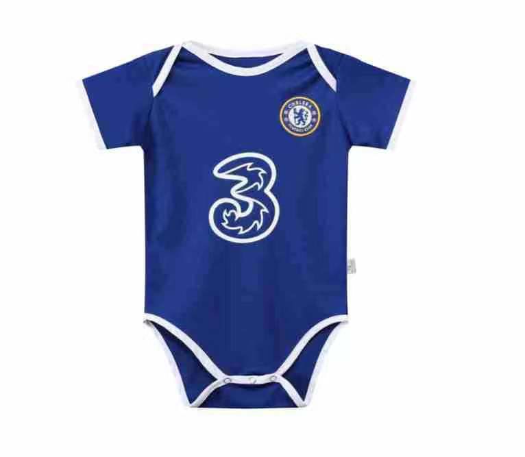 2022-2023 Unique Toddler Baby Soccer Jersey Short Sleeve Jumpsuit 6-18 Months