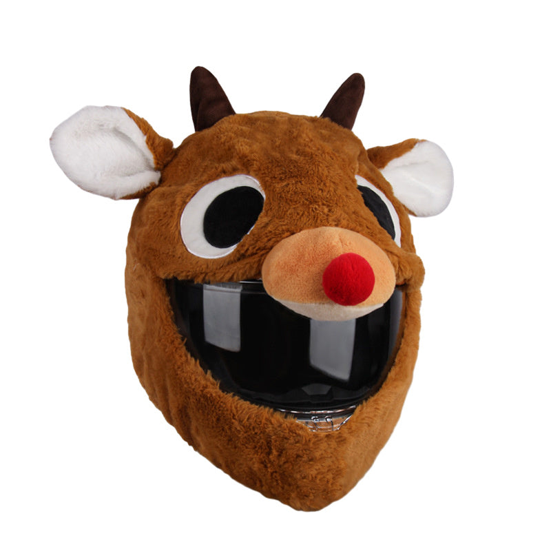 Motorcycle Helmet Cover, Crazy Fun Motorcycle Helmet Cover