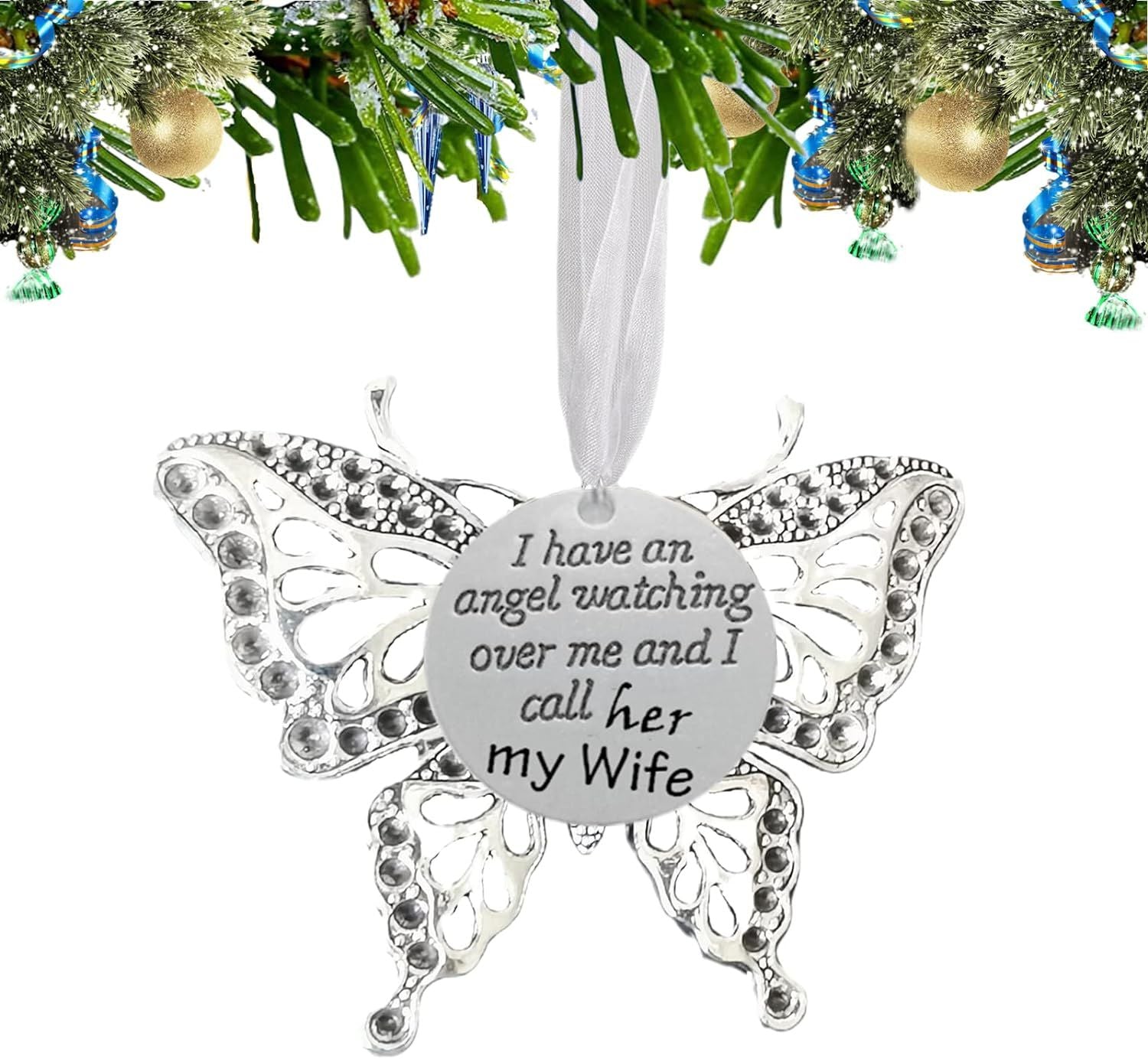 Christmas Ornaments Butterfly Pendant, Butterfly Ornaments for Christmas Tree