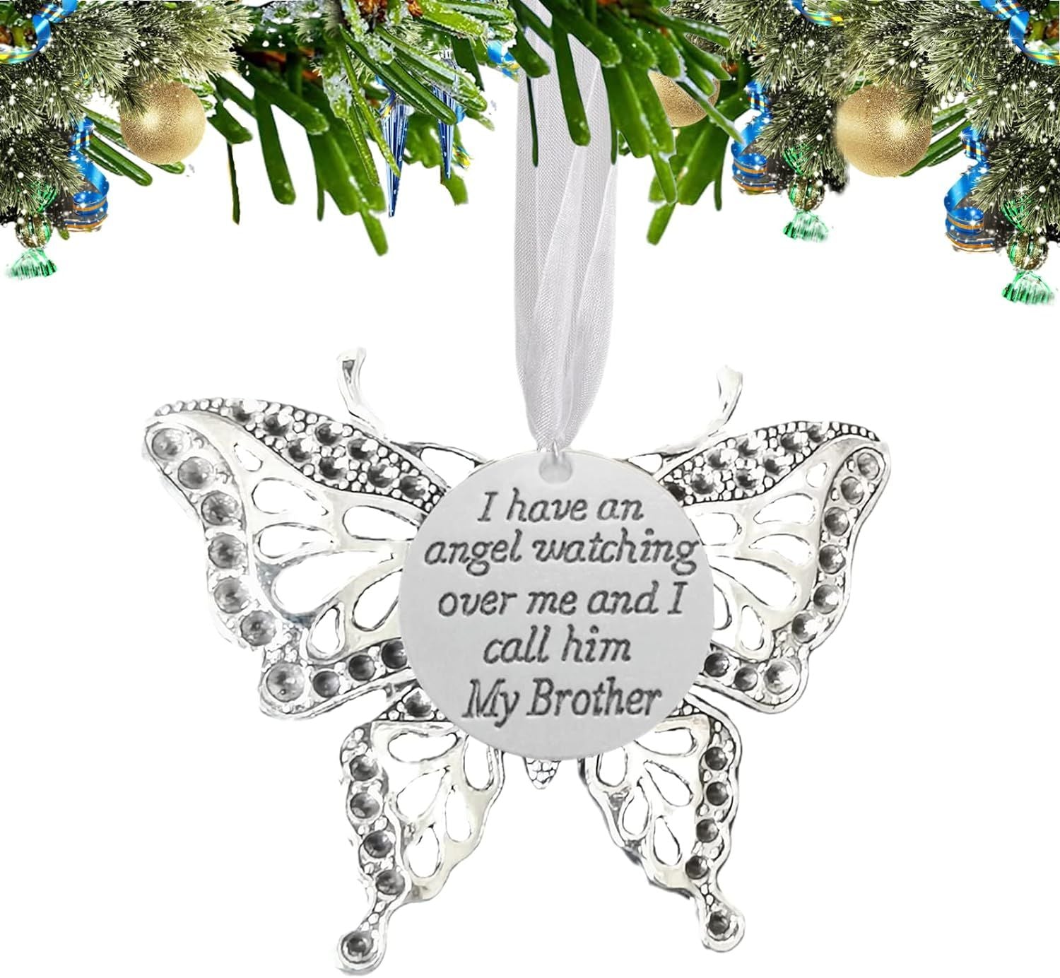 Christmas Ornaments Butterfly Pendant, Butterfly Ornaments for Christmas Tree