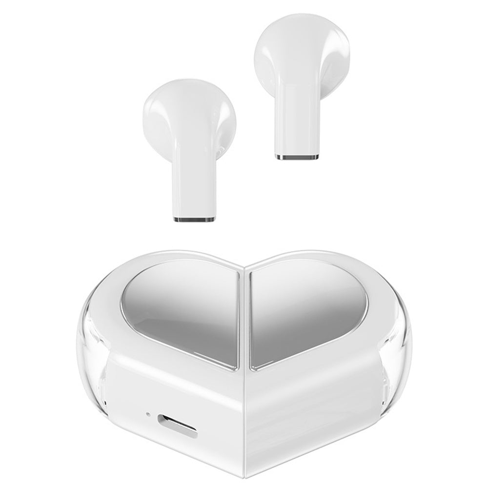 Heart-Shaped Earphones Rotatable Wireless Bluetooth In-Ear Earbuds Model K520