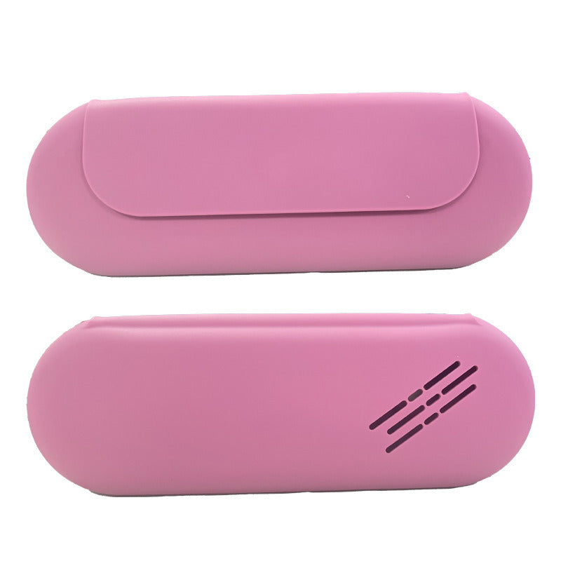 Silicone Makeup Brush Holder Travel Cosmetic Bag