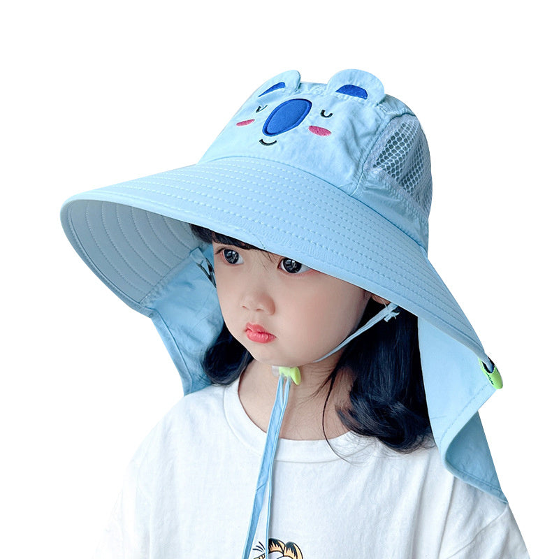 Girls Sun Hat Baby Beach Hats Boys UPF 50+ Kids Summer Protection Cap