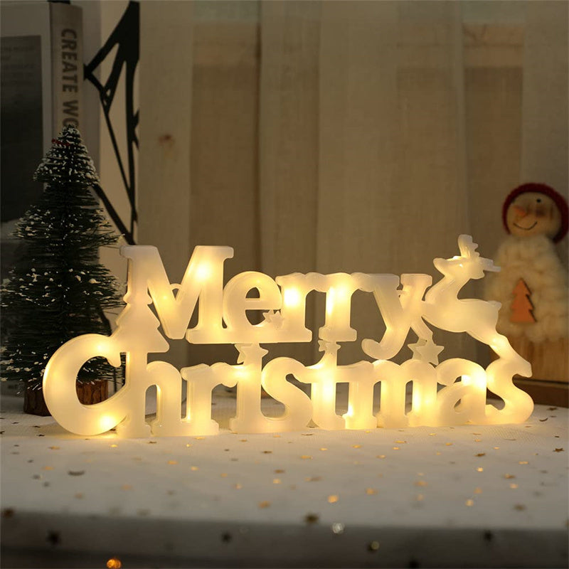 Merry Christmas Sign for Christmas Decorations, Christmas Tree Hanging Ornaments