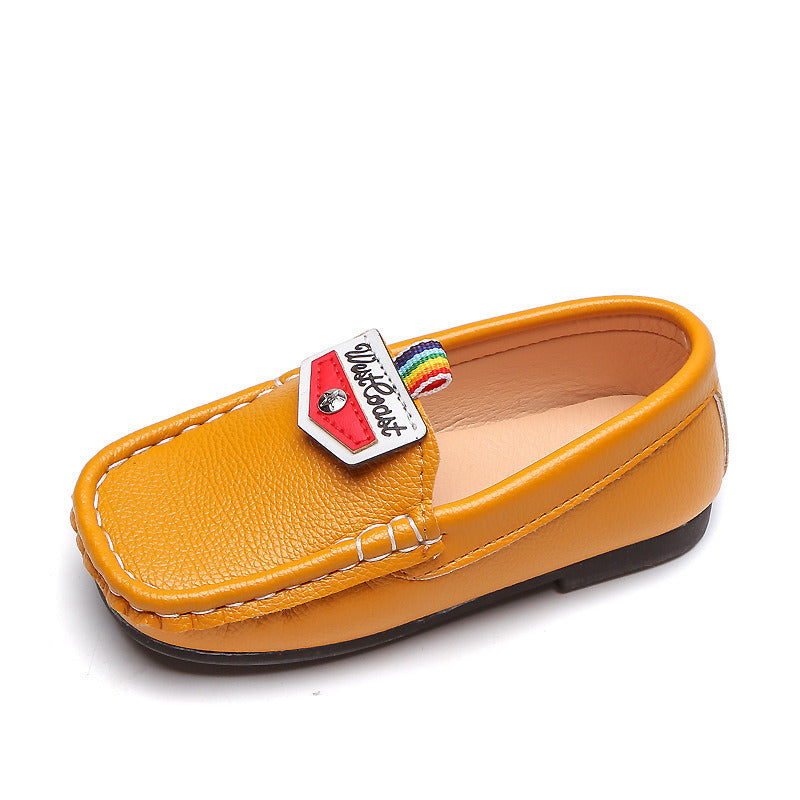 Boys Casual Leather Shoes for Little Kids Children School Formal Flats Loafers Slip-on Fashion 2022 Spring Brand New Classic Hot