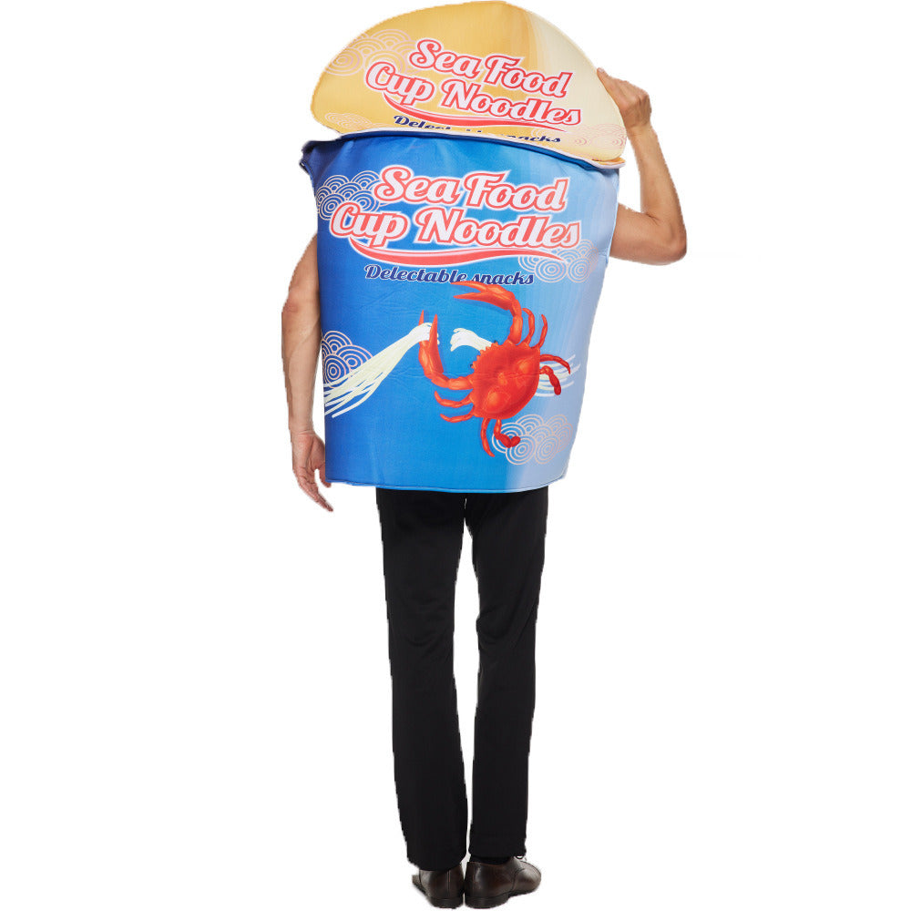 Halloween Seafood Instant Noodles Onesie Costume