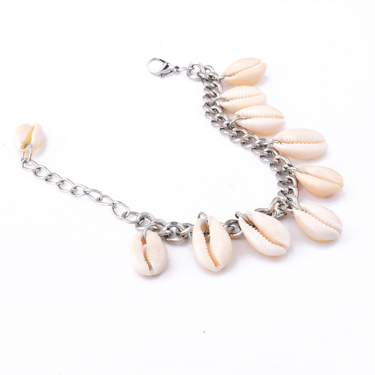 Gold Seashell Bracelet Tassel Chain Summer Beach Waterproof Anklet