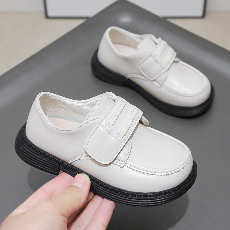 Baby Boys Leather Shoes Kids Casual Shoes 2022 Spring Autumn Brand New Children School Performance Shoes for Wedding Party Flats