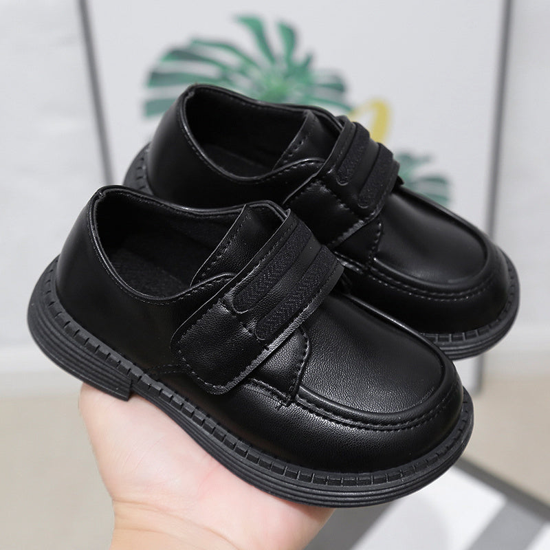 Baby Boys Leather Shoes Kids Casual Shoes 2022 Spring Autumn Brand New Children School Performance Shoes for Wedding Party Flats