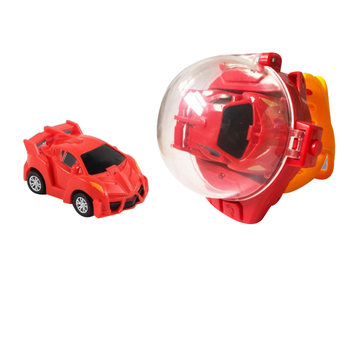 Mini RC Car Watch Toys,USB Charging Cartoon RC Car Gifts