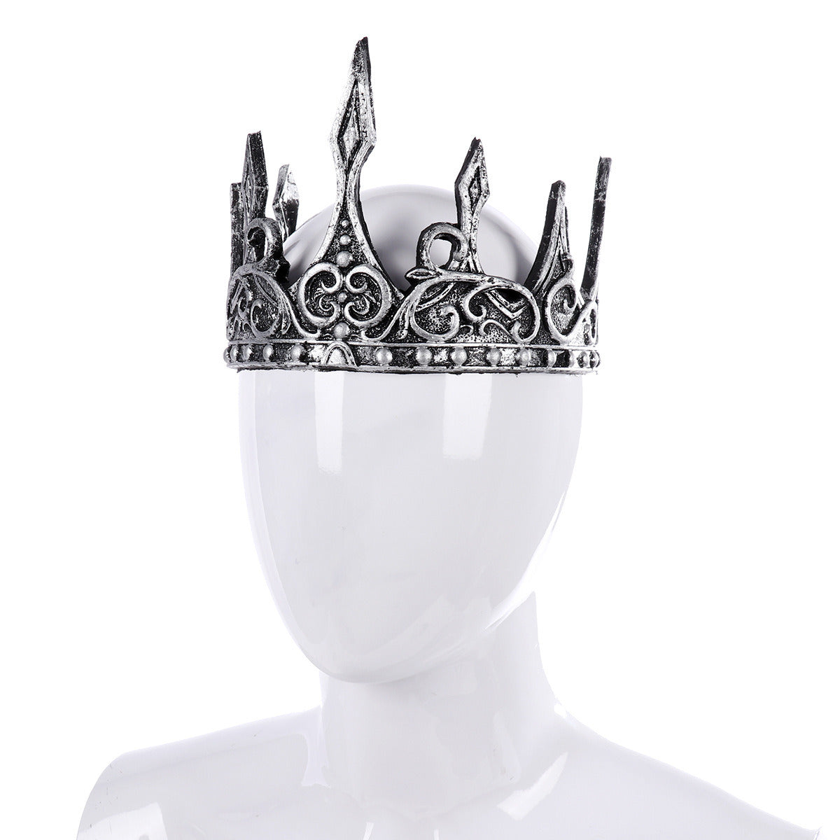 Halloween Medieval Crown PU Foam King Royal Headband