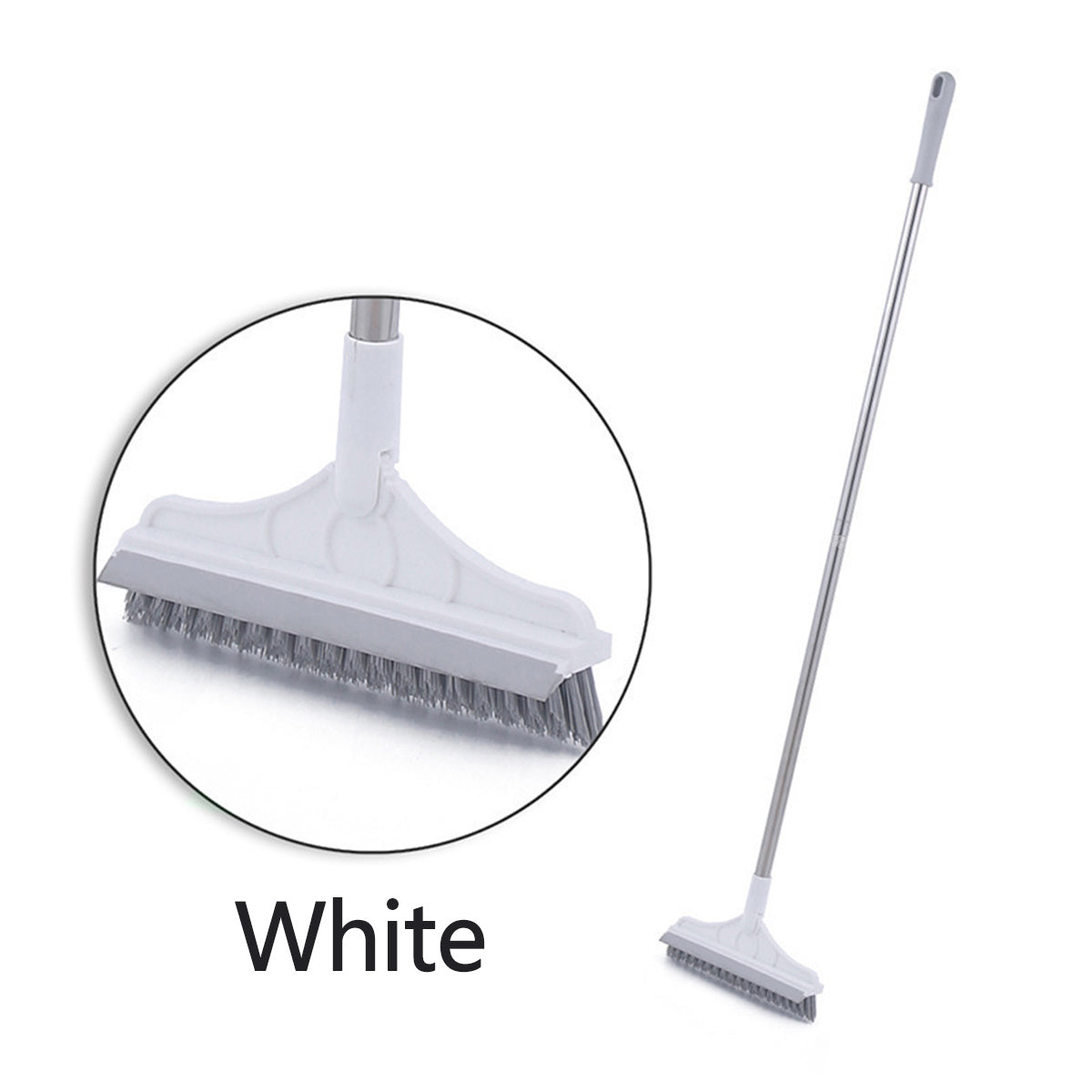 Toilet Ceramic Tile No Dead Angle Gap Floor Brush and Scraper Brush