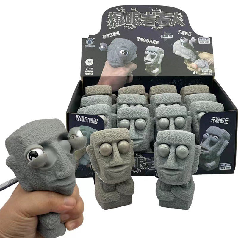 Funny Thing Eyeballs - Pull, Stretch & Squeeze Stress Balls - 2 Pack - Great for Tricky, Stress & Anxiety, Special Needs, Autism, Disorders & More