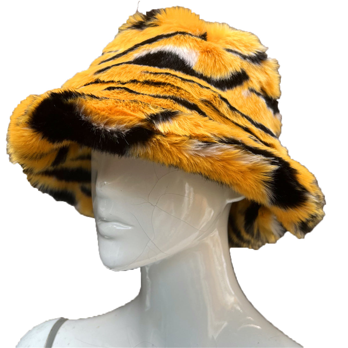 Faux fur British Basin Hat Ladies Warm Fisherman Hat New Autumn and Winter