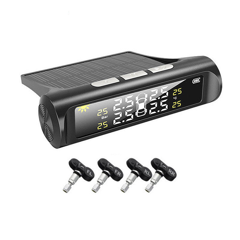 Wireless Solar Tpms Car Tire Pressure Monitoring System