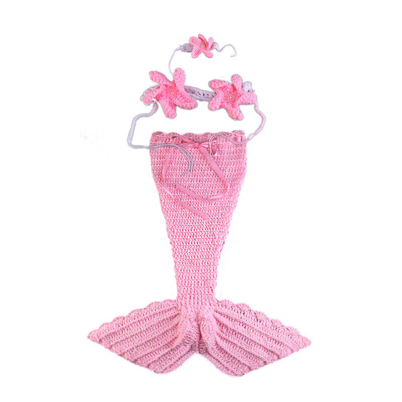 Newborn Photography Props Baby Knitting Wool Material Photography Costume