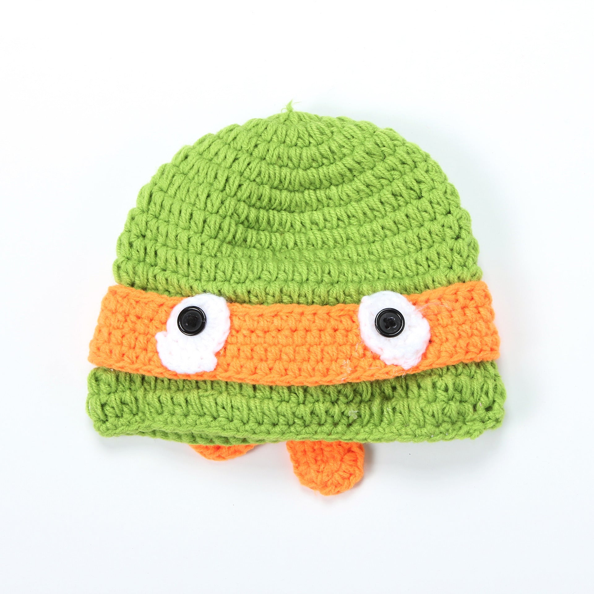 Baby Hand-knitted Turtle Wool Hat and Knitted Hat for Photography Studio, Daily Wear