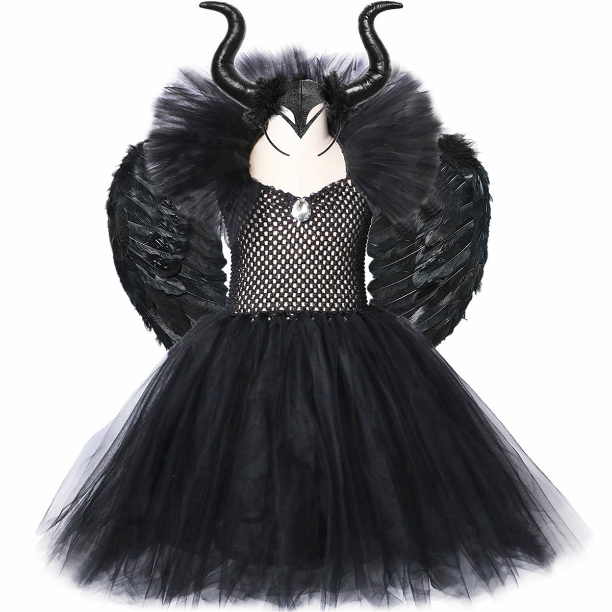 Halloween Vampire Witch Costume for Girls