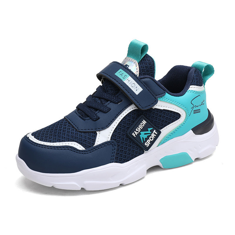 Brand Kids Sneakers Boys Running Shoes Outdoor Hollow Sole Children Shoes Bounce Design Girls Tenis Infantil School Sport Shoes